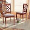 Baxton Studio Renaud Modern and Contemporary Grey Fabric and Walnut Brown Finished Wood 2-Piece Dining Chair Set 176-10543-Zoro - alternate 4